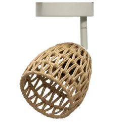 Leen Bakker 1-spot Ilva - naturel - 12X9,5X17 cm Best