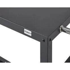 Beliani STALETTI - Keukentrolley - Zwart - Staal Online