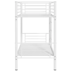 Emob Exclusive Stapelbed Dixie 90x200cm - metaal - mat wit New