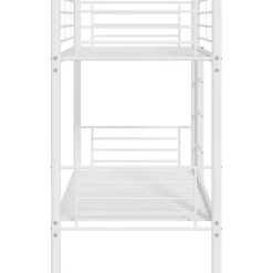 Emob Exclusive Stapelbed Dixie 90x200cm - metaal - mat wit New