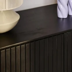 StarFurn - Dressoir Madison 165 cm - zwart Outlet