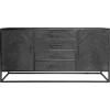 StarFurn - Dressoir New York - 165 cm - zwart Online
