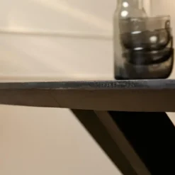 Starfurn - Eettafel Brandy - Zwart - 100x210x76 cm Hot