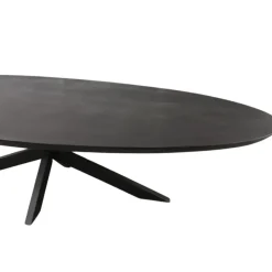 Starfurn - Eettafel Brandy - Zwart - 100x210x76 cm Hot