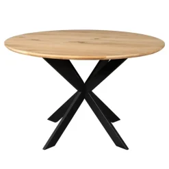 Starfurn - Eettafel Ferris - Bruin - 130x130x76 cm Outlet