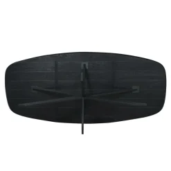 Starfurn - Eettafel Ferris - Zwart - 100x200x76 cm Outlet