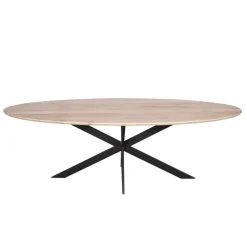 Starfurn - Eettafel Ferris - Bruin - 100x210x76 cm Hot