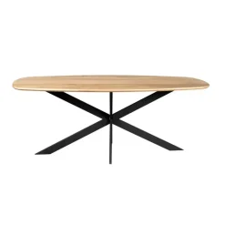 Starfurn - Eettafel Ferris - Bruin - 100x200x76 cm Clearance