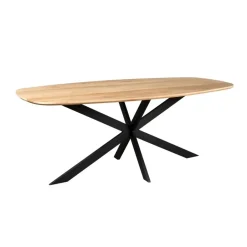 Starfurn - Eettafel Ferris - Bruin - 100x200x76 cm Clearance