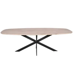 Starfurn - Eettafel Ferris - Bruin - 100x200x76 cm Clearance
