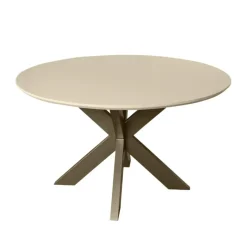 Starfurn - Eettafel Madison - Beige - 150x150x76 cm Best