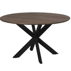 Starfurn - Eettafel Madison - Zwart - 150x150x76 cm Outlet