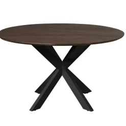 Starfurn - Eettafel Madison - Zwart - 150x150x76 cm Outlet