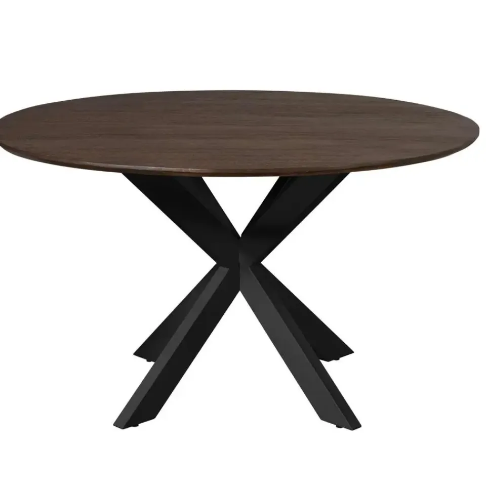 Starfurn - Eettafel Madison - Zwart - 150x150x76 cm Outlet