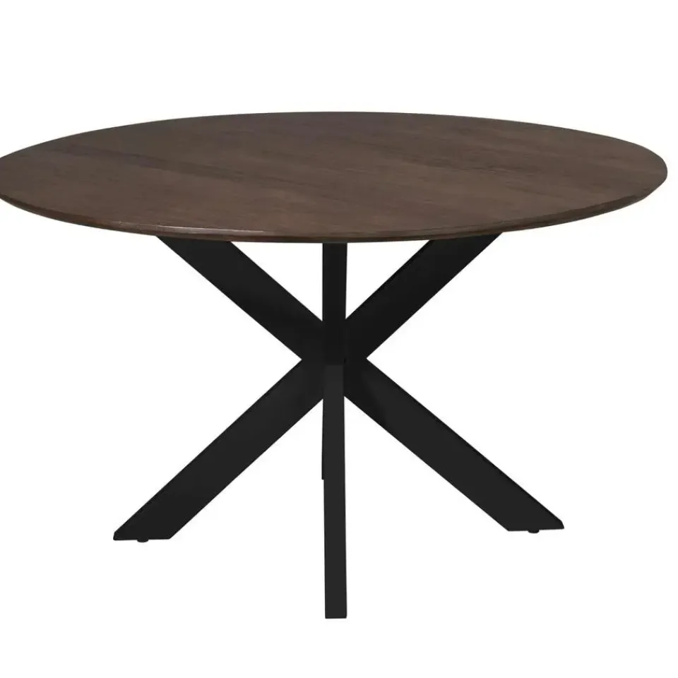 Starfurn - Eettafel Madison - Zwart - 150x150x76 cm Outlet