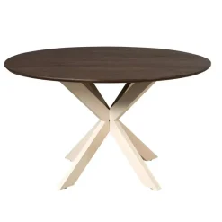 Starfurn - Eettafel Madison - Bruin - 130x130x76 cm New