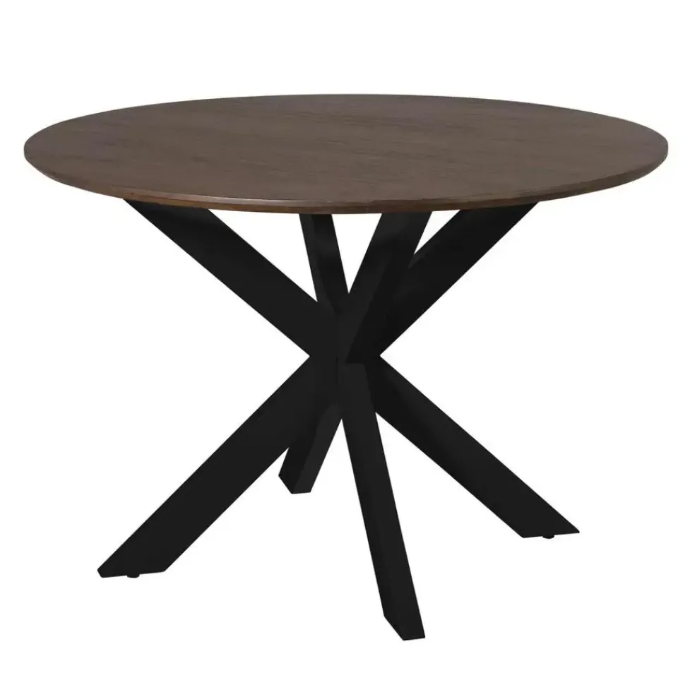 Starfurn - Eettafel Madison - Zwart - 110x110x76 cm Hot