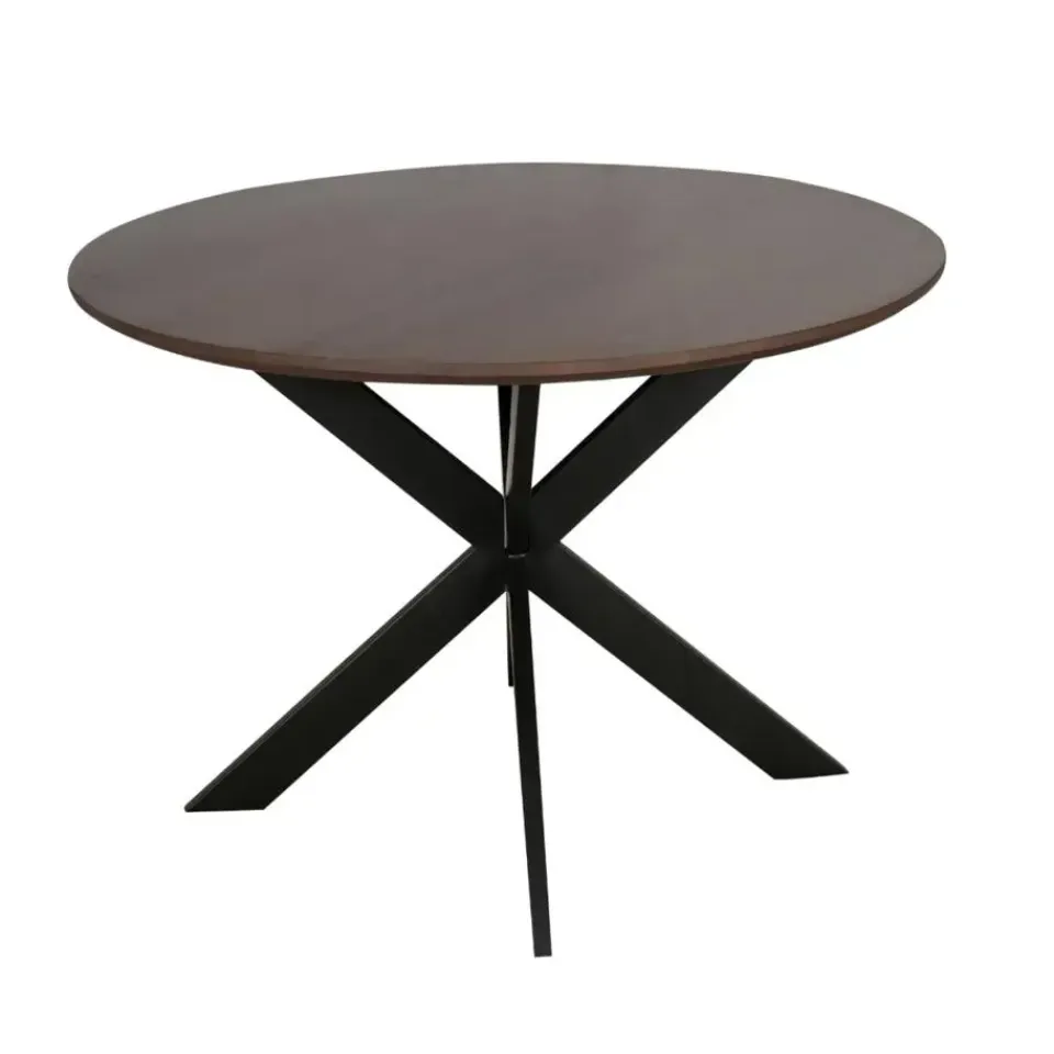 Starfurn - Eettafel Madison - Zwart - 150x150x76 cm New