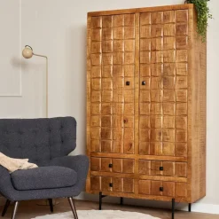 StarFurn - Kabinet Brandy - 100 cm - naturel Clearance