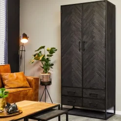 StarFurn - Kabinet New York - 90 cm - zwart Online