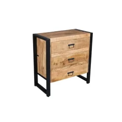 StarFurn - Ladekast Boaz 3 lades - naturel Clearance