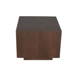 StarFurn - Livia vierkante salontafel - 56 cm - walnoot Clearance