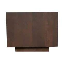 StarFurn - Livia vierkante salontafel - 56 cm - walnoot Clearance