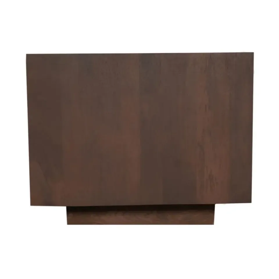 StarFurn - Livia vierkante salontafel - 56 cm - walnoot Clearance