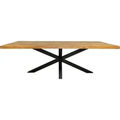 StarFurn - Rechthoekige eettafel Denver - 180 cm - naturel Discount