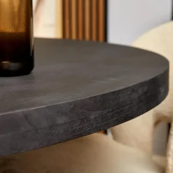 StarFurn - Ronde eettafel Denver - ø130 cm - zwart Hot