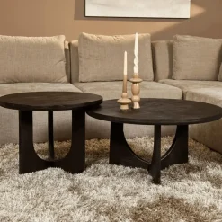 StarFurn - Salontafel Guus - zwart - 60 cm Online