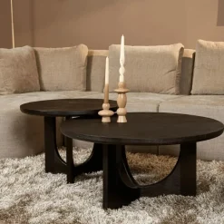 StarFurn - Salontafel Guus - zwart - 60 cm Online