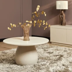 Starfurn - Salontafel Mosi - Wit - 70x70x38 cm Outlet