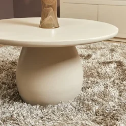 Starfurn - Salontafel Mosi - Wit - 70x70x38 cm Outlet