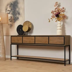 Starfurn - Sidetable RichWood - Bruin - 35x180x76 cm Best