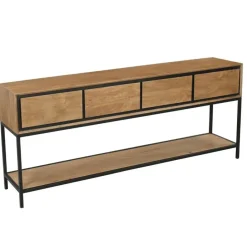 StarFurn - Sidetable RichWood 180 cm - naturel Hot