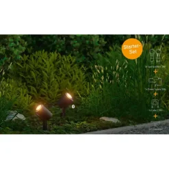 Leen Bakker Steinel Starterset LED-prikspot Spot Garden SC 24V Hot