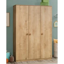 Leen Bakker Stockholm 3 deurs kledingkast kinderkamer