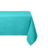 Stof Textile Tafelkleed - 145 x 240 cm - turquoise - Tafellaken Hot