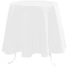 Stof Textiles Tafelkleed - Dia 180 cm - wit - Tafellaken Hot