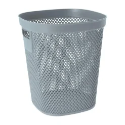 Storage Solutions Afvalbak/prullenbak - kunststof - blauw - 12L Discount