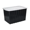 Storage Solutions Opslagbak-opbergdoos - deksel - kunststof - 84L