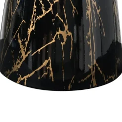 Leen Bakker STORM - Bijzettafel - Zwart/Goud - Metaal New