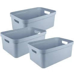 Sunware opbergbox Sigma - kunststof - 45L - lichtblauw Discount