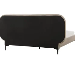 Beliani SUZETTE - Tweepersoonsbed - Beige - 140 x 200 cm - Polyester Online