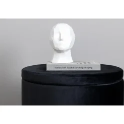 Svea - Blaze poef - velvet - zwart Hot