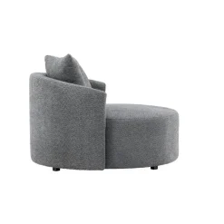 Svea - Elena loveseat teddy - grijs Best