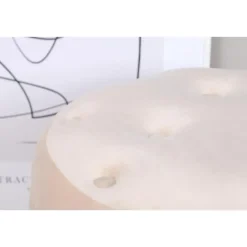 Svea - Juno hocker - velvet - beige Clearance