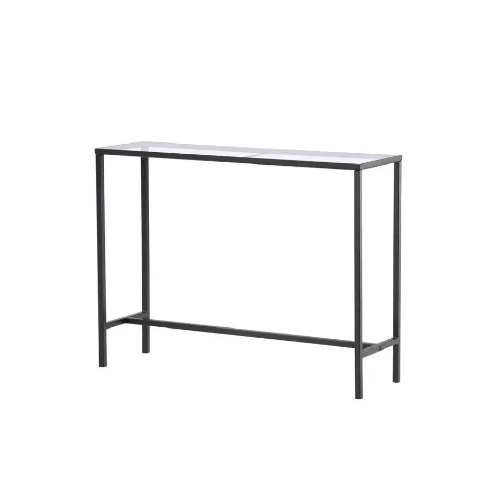 Svea - Leon sidetable - 100 cm - zwart Sale