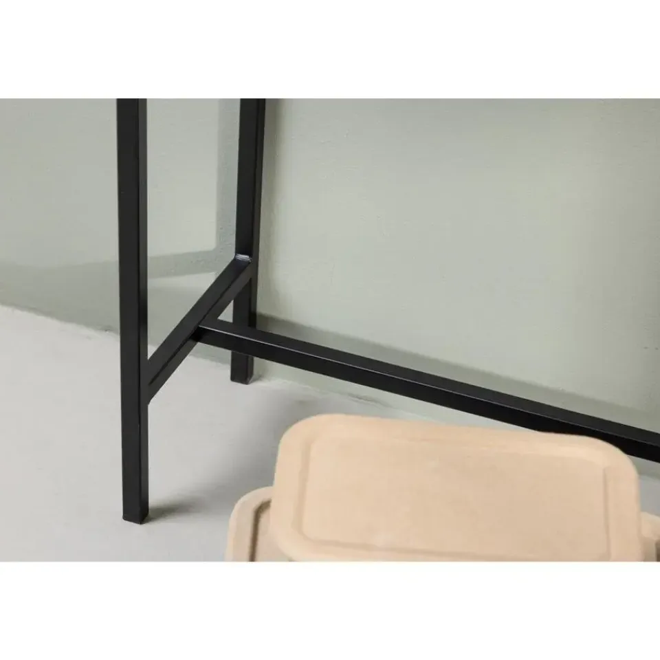 Svea - Leon sidetable - 100 cm - zwart Sale